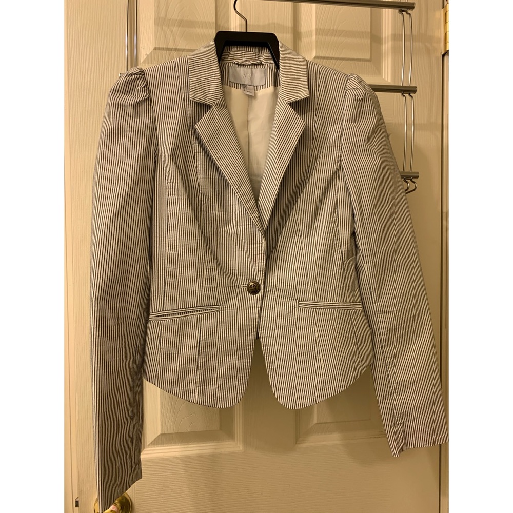 Hm Stripe Blazer - image 1